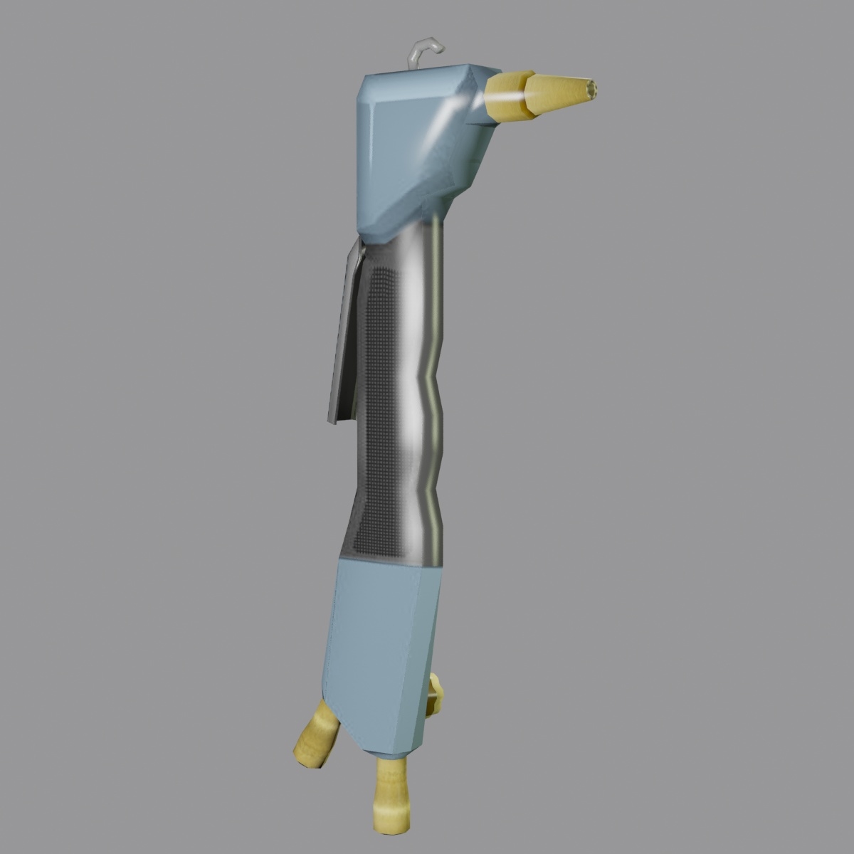 3d model oxygen acetylene torch