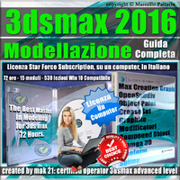 Corso 3ds max 2016 Modellazione Guida Completa Locked Subscription, un Computer.