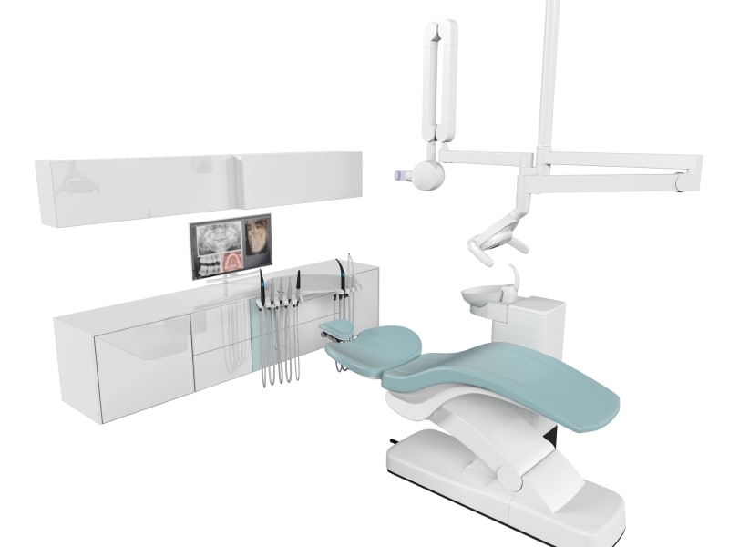 sirona intego dental chair 3d max