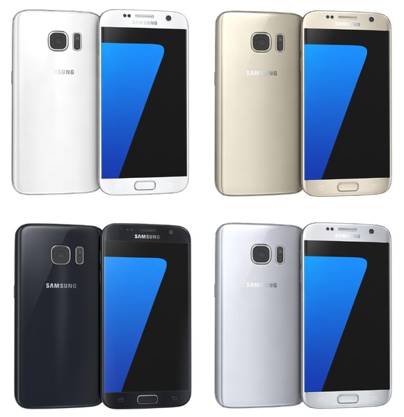 Bijwerken diep Karakteriseren modelo 3d Samsung Galaxy S7 todos los colores - TurboSquid 1014526