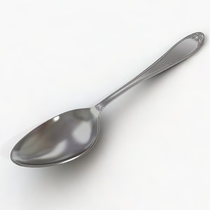 spoon 3d model