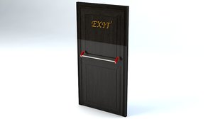 exit door 3d model
