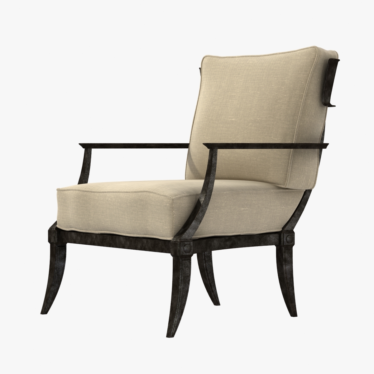 3d Chair Restoration Hardware Klismos Model