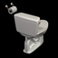 3d модели туалет. Унитаз 3д модель. Унитаз 3d. 3d туалет. Toilet 3d model.