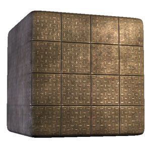 Metal Floor with Diamond Plating