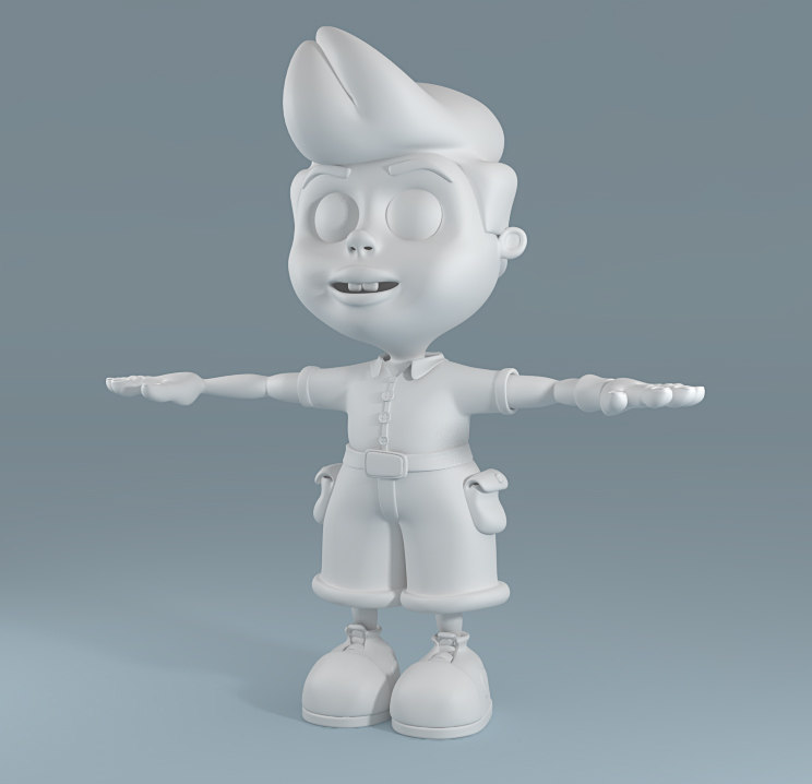 3d Cartoon Child