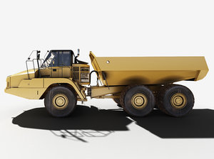 heavy mining truck articulated max