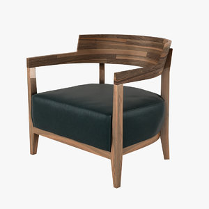 3d model flexform jenny chair