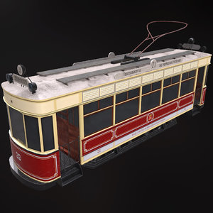 3d 3ds classic tram godarville