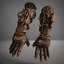 steampunk gloves 3d max