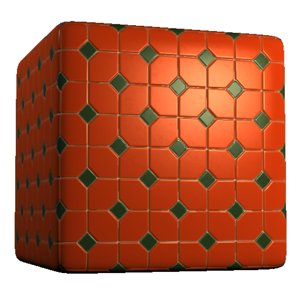 Diamond and Square Color Tiles 2