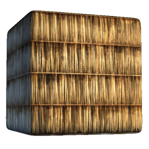 Allegorithmic Substance Dirty Thatch Roof