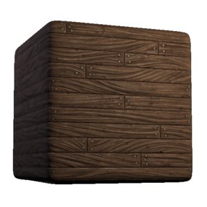 Fantasy Wood Planks Nailed