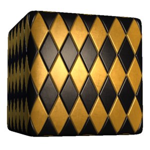 Colored Diamond Tiles