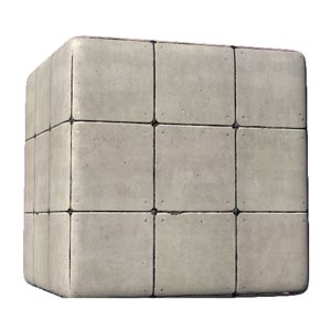 Concrete Square Blocks
