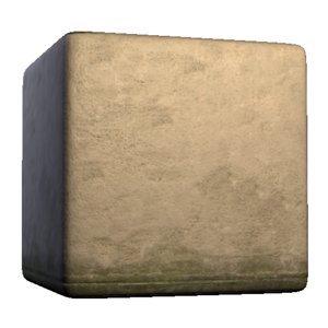 Concrete Wall with Green Kicker