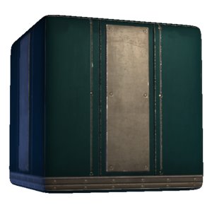 Painted Sci Fi Wall Panels