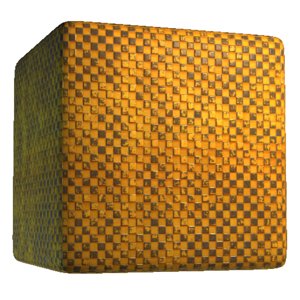 Painted sci-fi traction plate