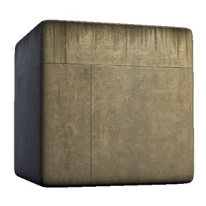 Streaky Seattle Concrete Wall