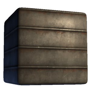 Corrugated Angular Steel Wall