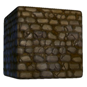 Cracked Old Stone Bricks