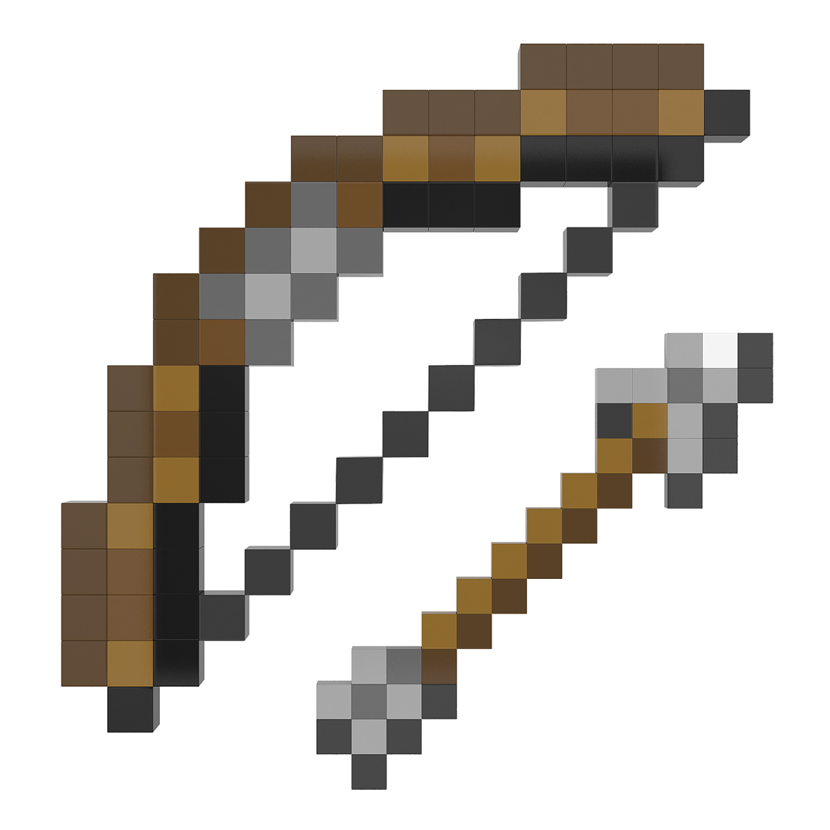 3ds Minecraft Bow Arrow