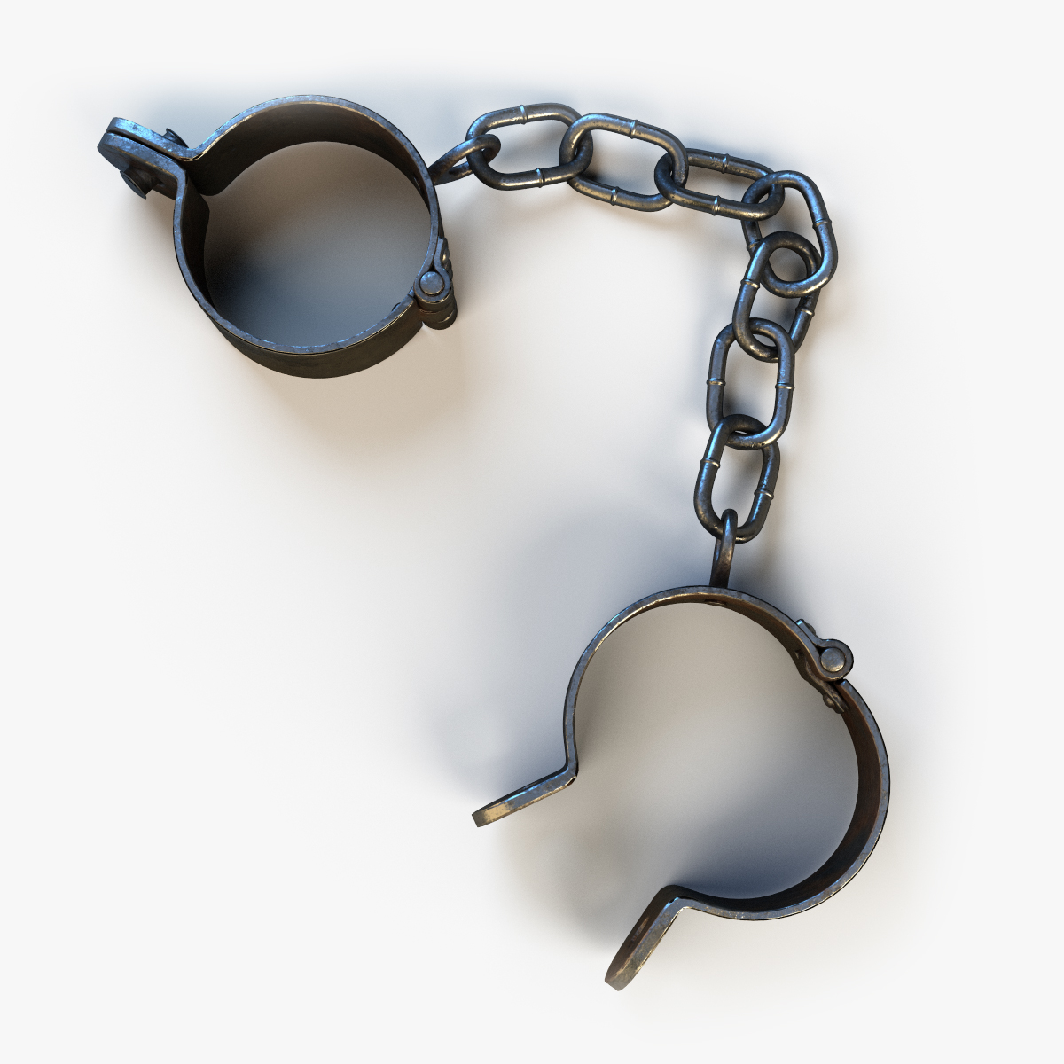 metal shackles fbx