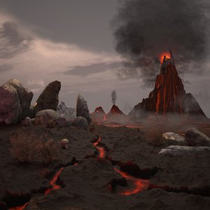 volcano 3d 3ds
