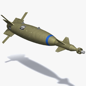 gbu-10 bomb 3d max