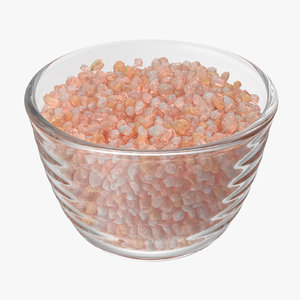 bowl himalayan salt 3d model