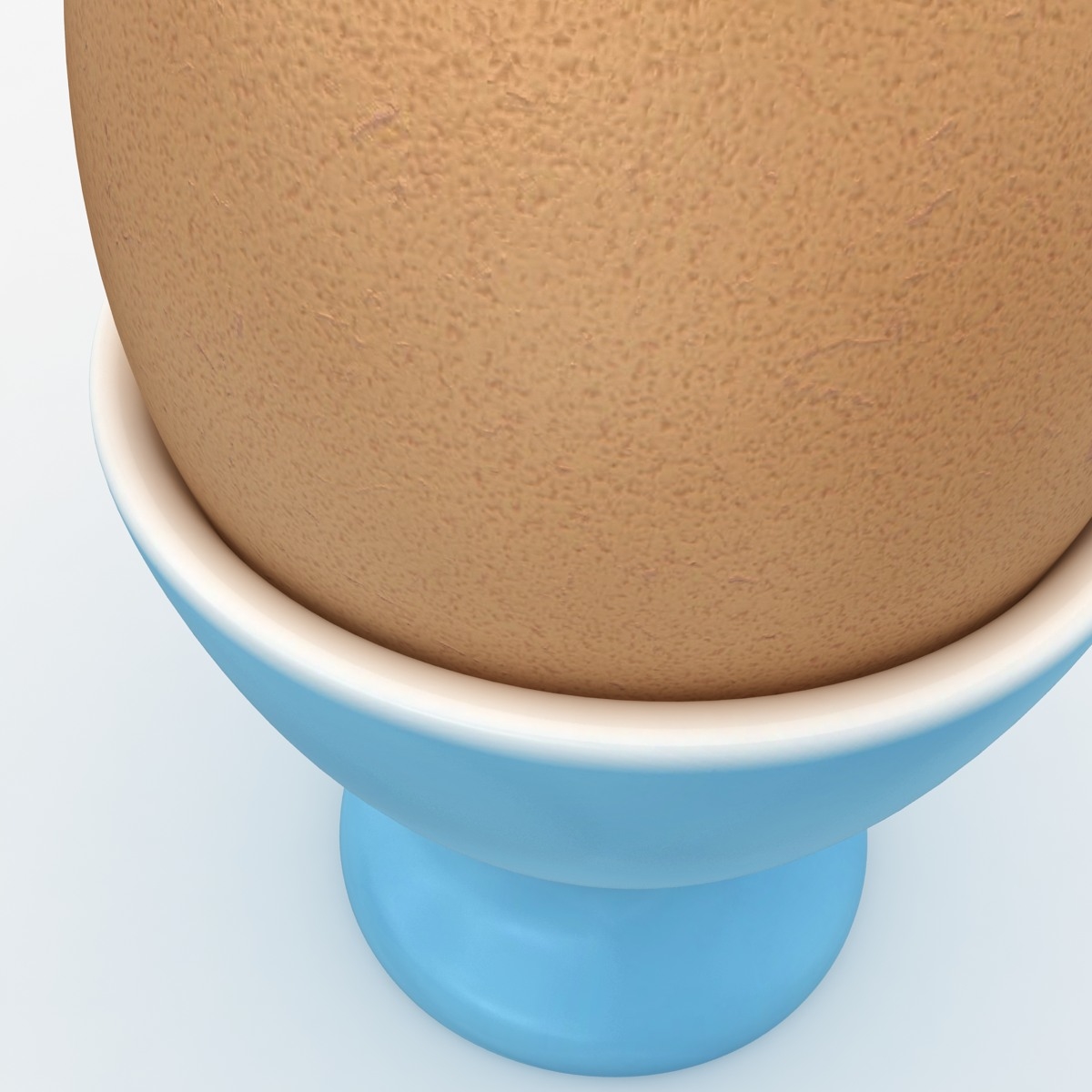 realistic soft boiled egg 3d max