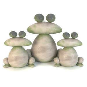 frog sculpture max