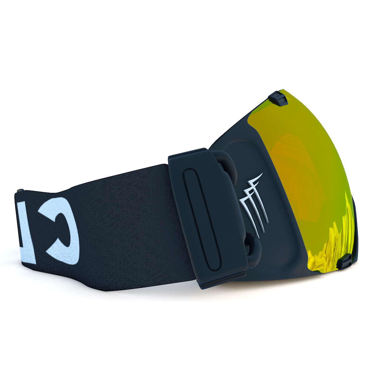 3d ski goggles claw