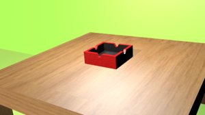 3d model simple ashpit