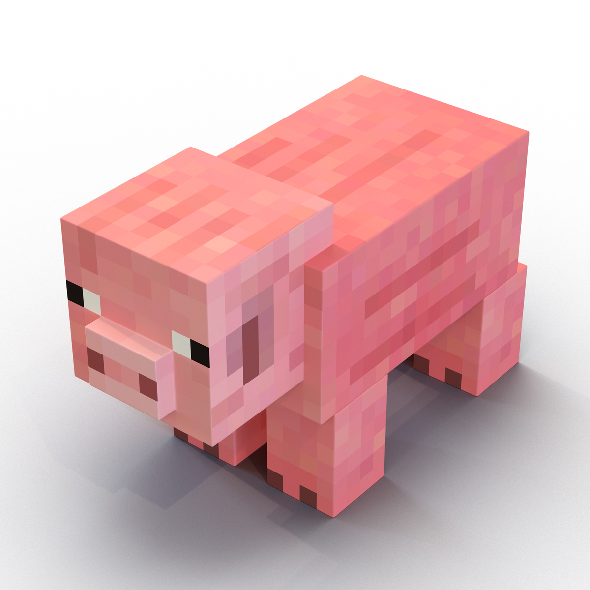 майнкрафт свинья #8