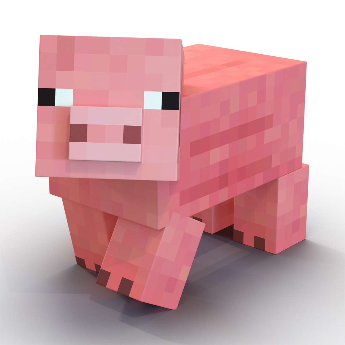 Printable Minecraft Pig Face