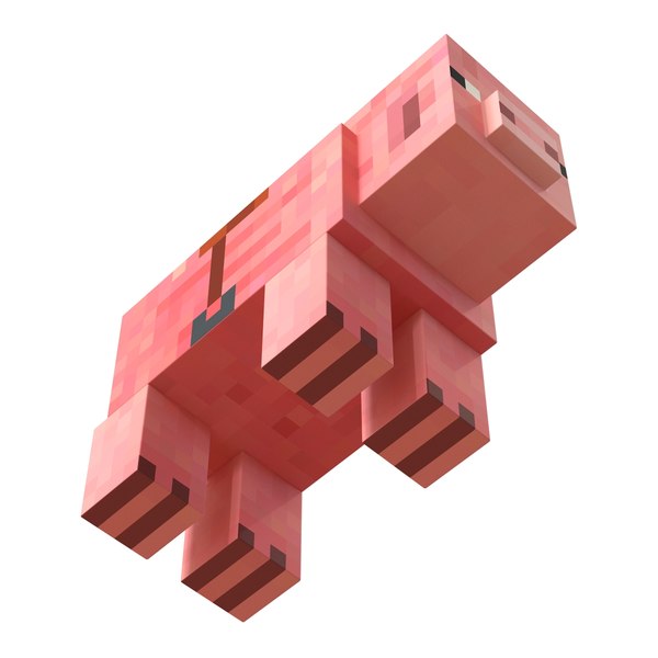 minecraft-pig-saddle-rigged-3d-max