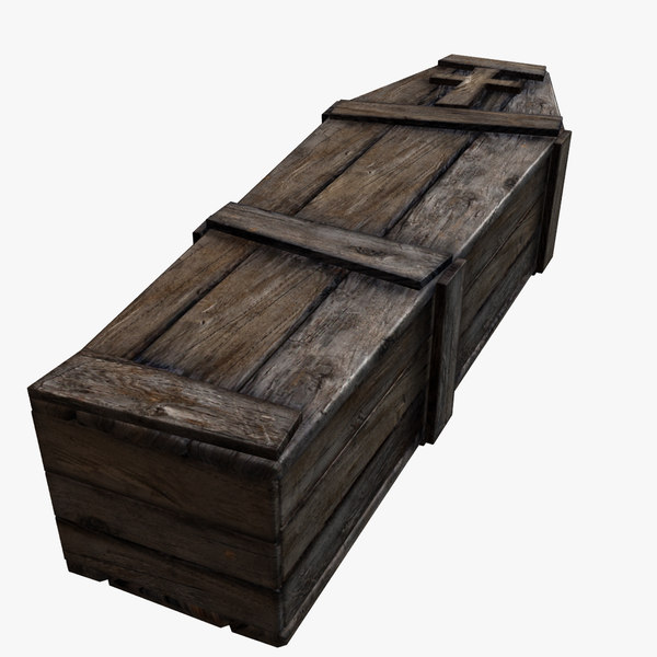 old wooden coffin ma