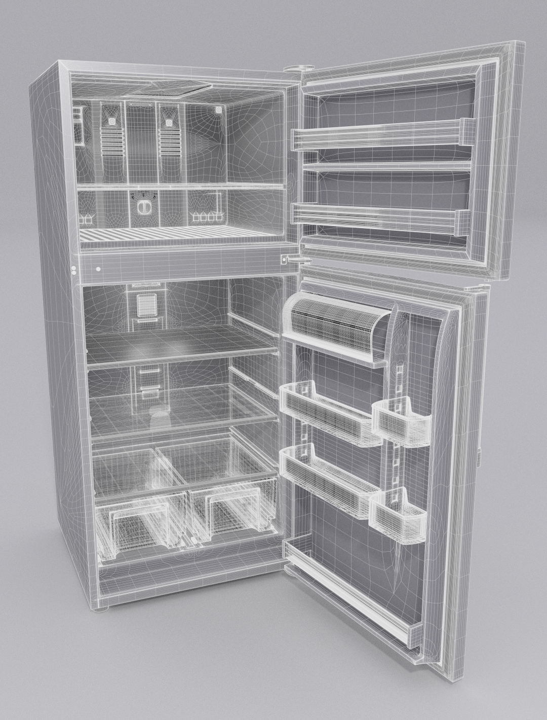 Kühlschrank 3d Modell Turbosquid 1017294 9528