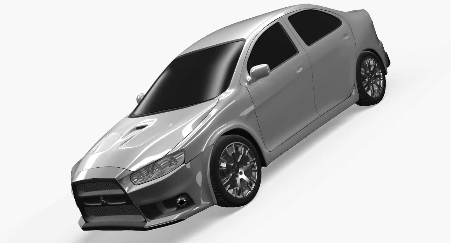 Mitsubishi 3d model