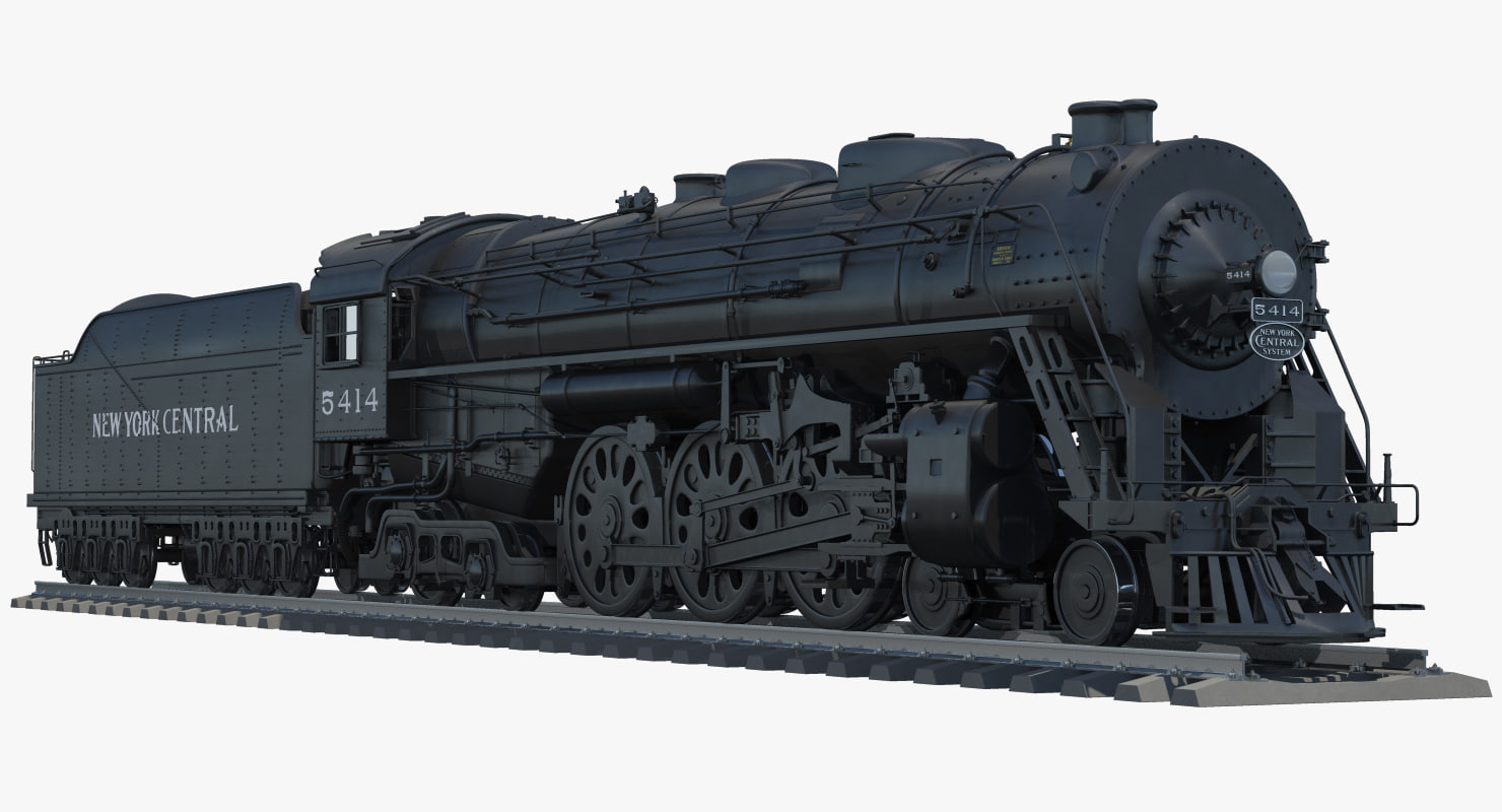 3d model of new york central j3a