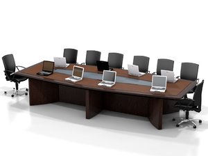 meeting table 3d model
