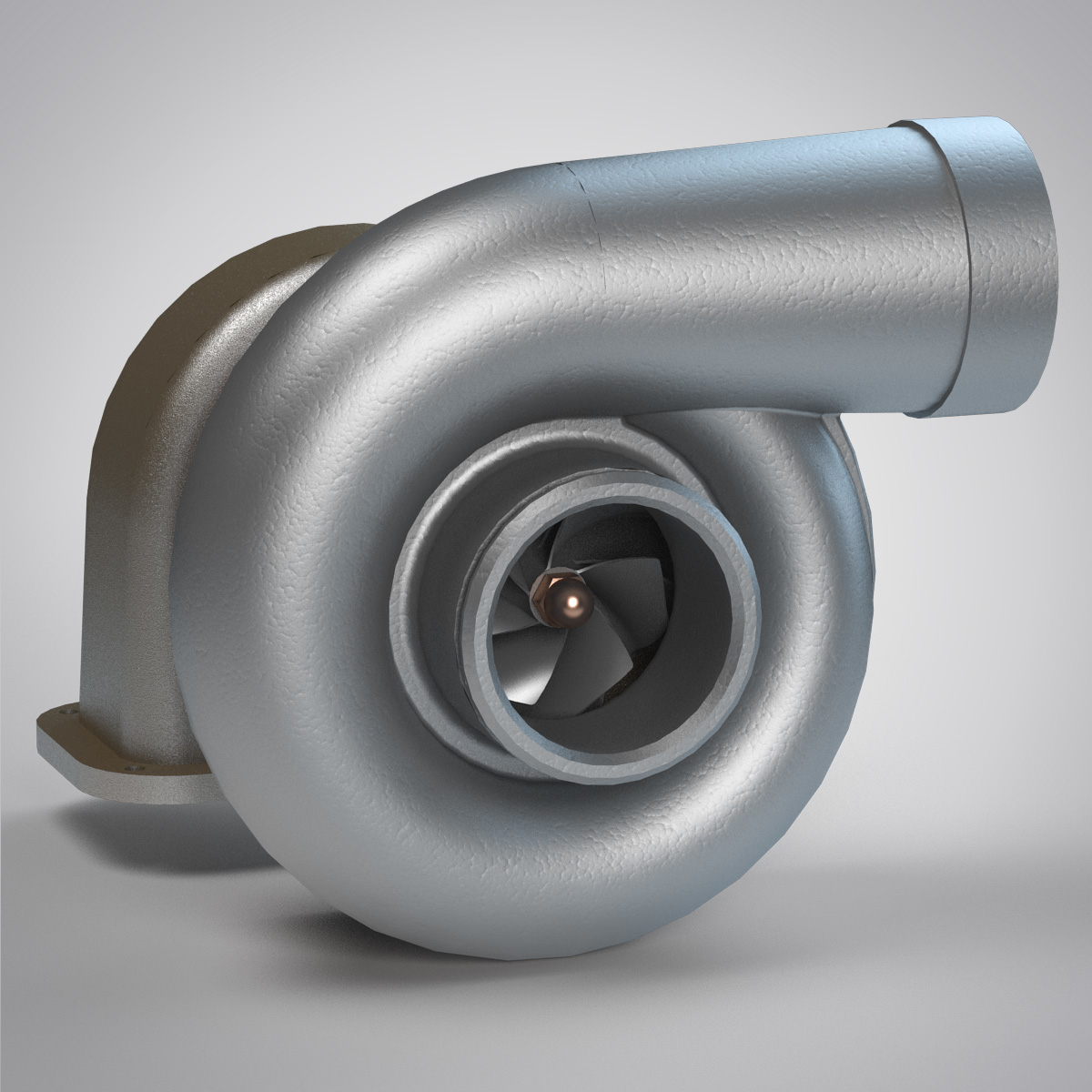 turbocharger turbo 3d model