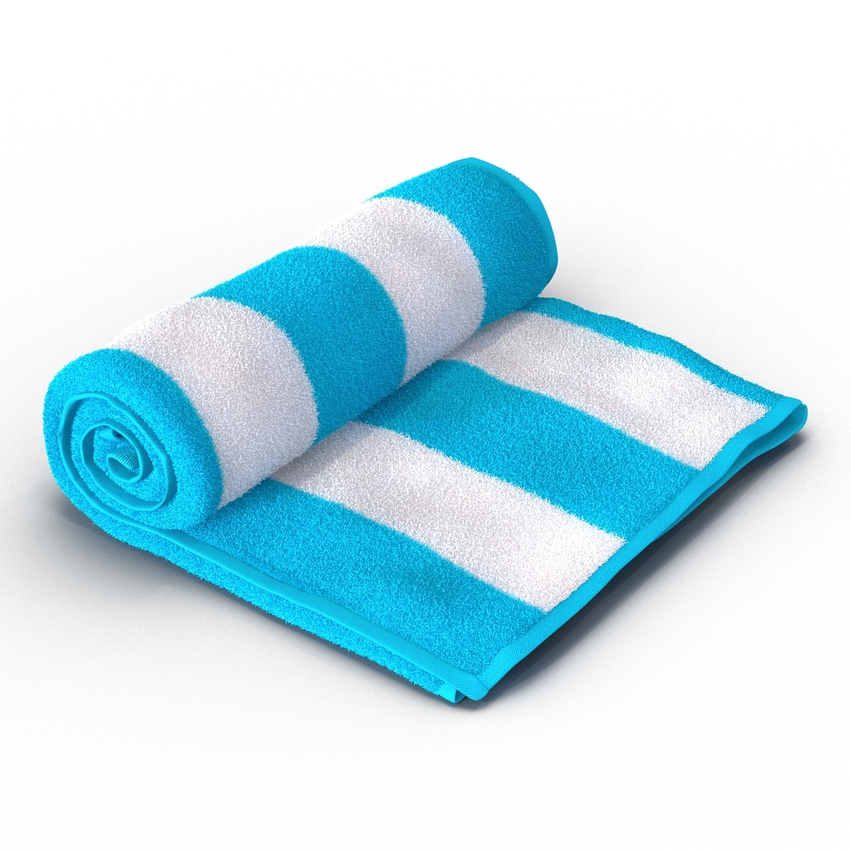 3d model beach towel