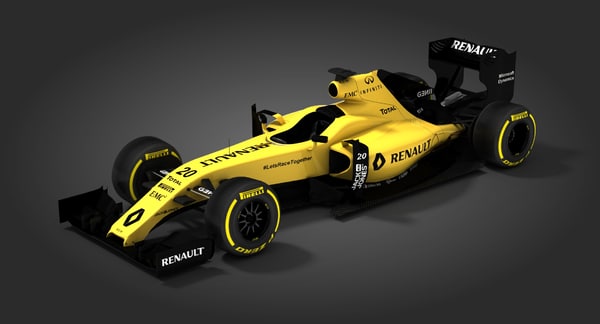 Modele 3d De Renault Rs16 F1 Saison 16 Turbosquid