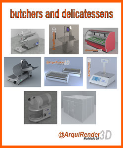 3d gallery butchers delicatessens