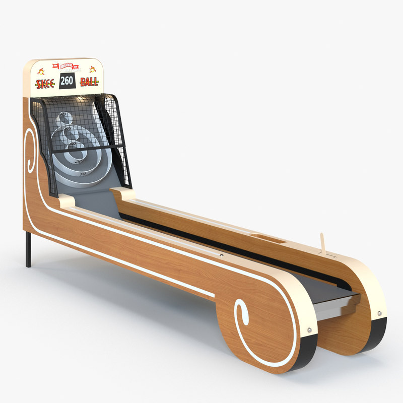 3d Vintage Skeeball Classic Skee