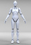 obj cyborg sci-fi robot