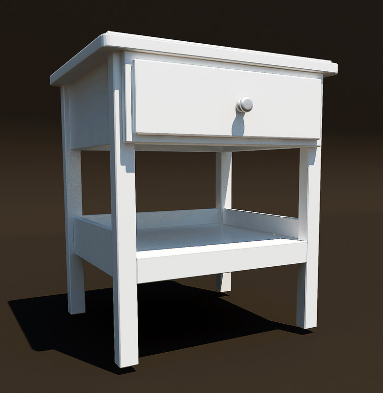 ikea tyssedal nightstand 3d model