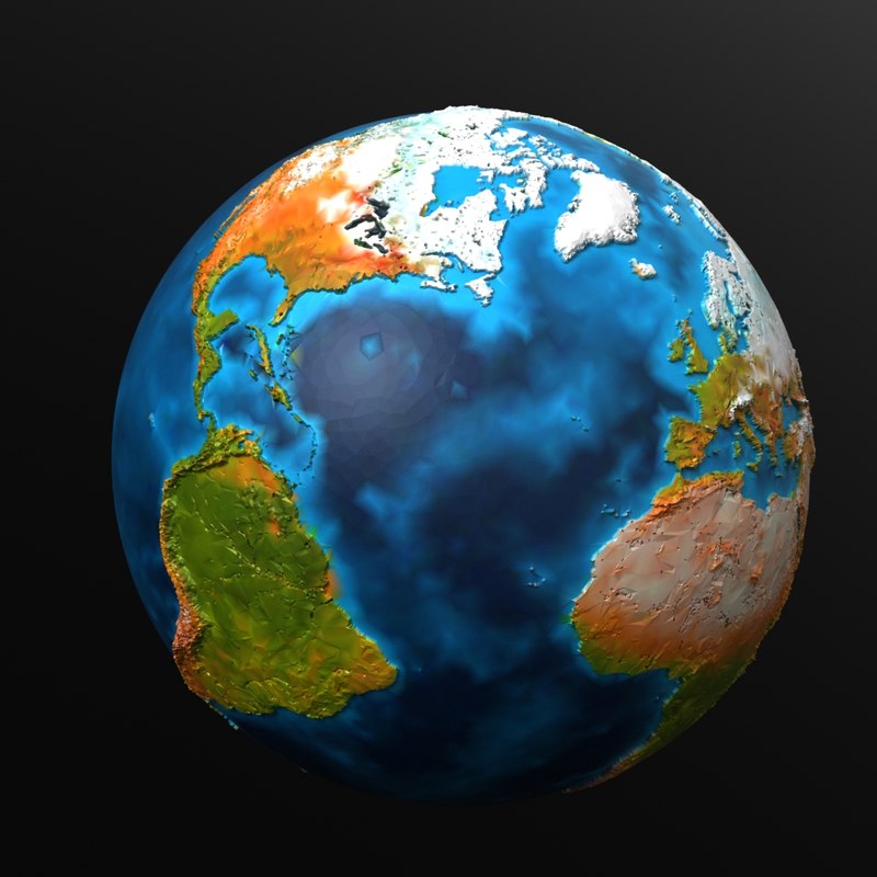 earth 3d view